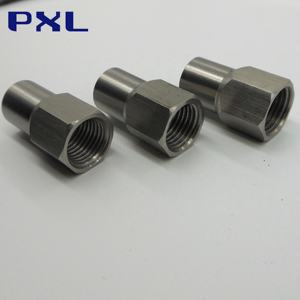 Écrous d'accouplement hexagonaux en acier inoxydable à filetage M12 personnalisé usinage <span class=keywords><strong>CNC</strong></span> SUS304 pièces brochage SUS304 Service d'écrou hexagonal - Product Image 4