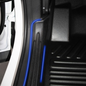พรมปูพื้นรถยนต์กันลื่นกันน้ำ 5D TPE คุณภาพสูง สำหรับรถยนต์ฮุนได ทูซอน แอล ปี 2020-2022 - Product Image 5