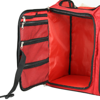 Sac à dos tactique médical d'urgence en gros, trousse de premiers secours, résistant à l'eau, en polyester, avec fermeture éclair et fermoir, physiologique