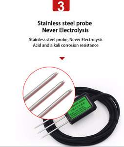 Vente chaude 4-20mA 0-5V RS485 Sortie <span class=keywords><strong>RAD</strong></span> Moniteur D'humidité Du Sol pour la Surveillance de L'environnement - Product Image 6