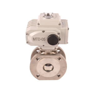 Vanne à boisseau sphérique RS485 actionneur électrique Type plaquette mince moteur eau gazole OEM personnalisable général - Product Image 2