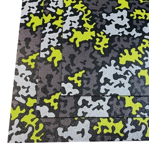 Tactische Jachtlichten DIY Camouflage Patroon PVC Brandwerend Materiaal Mes Schede Pistoolholster 600x300x1.5mm CN GUA - Product Image 2
