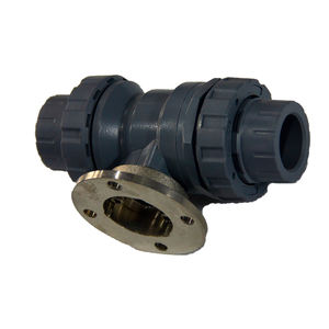 Elektrisches Doppel-Union-Kugel hahn DN65 aus PVC - Product Image 5