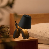Nouvelle lampe de chevet LED moderne transfrontalière à piles, veilleuse d'ambiance créative, lampe décorative chien robot