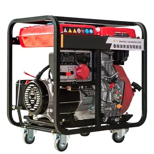 3kw 5kw 6kw 8kw generatore Diesel elettrico generatore portatile silenzioso generatori Diesel mobili prezzo elettrico 10kw 220v