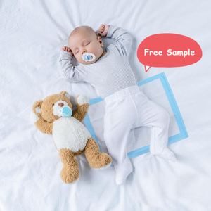 Échantillon Gratuit – Alèse Jetable Respirante Anti-Fuite à Absorption Rapide pour Bébé, Lot de 20, pour Incontinence et Changement de Couche, Couche pour Nouveau-né - Product Image 1