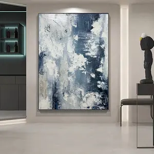 현대 추상 Handpainted 예술 그림 현대 벽 예술 그림 거실 침실 욕실
