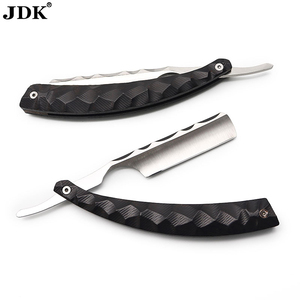 Private Label Classic Straight Edge Barber <strong>Razor</strong> For Close Shaving Salon Quality <strong>Men's</strong> Beard <strong>Cut</strong> <strong>Throat</strong> Finger <strong>Razor</strong> - Product Image 3