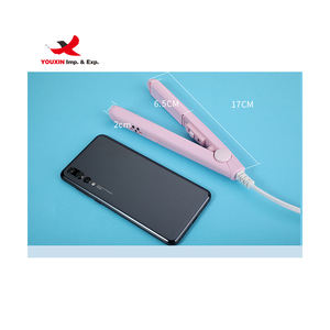 2-in-1 Low Price New Hair Straightener & <b>Curler</b> with LCD Temperature Display PTC Heater Anti-scalding Electric Outdoor Use - Product Image 3