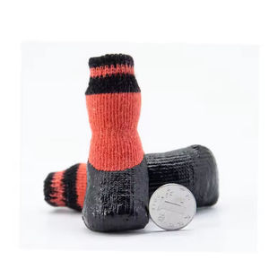Custom Design Mini Dog Waterproof Shoe Anti-Slip Paw Socks Breathable Pet Apparel with <b>Latex</b> Material Support - Product Image 3