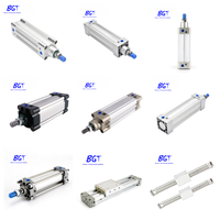 Cylindre pneumatique compact CDQ2B 50-30DZ, double action, cylindre fin en aluminium pour équipement d'automatisation industrielle