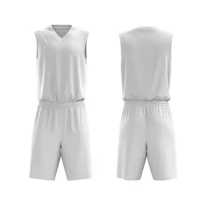 Individuelles eigenes Team Basketballtrikot reversibles Basketballtrikot Set Herren Basketballtrikot