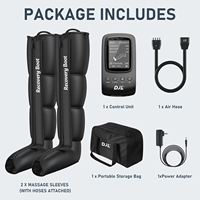 Bottes de Compression pour Athlètes: Soulagement des Douleurs Musculaires et Récupération – Masseur Jambes par Compression d'Air