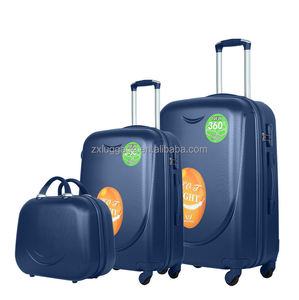 กระเป๋าเดินทางชุด 6 ใบ ขนาด 12 14 16 20 24 28 นิ้ว สีม่วง  วัสดุ ABS  แบบแข็ง  ยี่ห้อ Guangzhou <span class=keywords><strong>Polo</strong></span>  พร้อมล้อลาก - Product Image 5