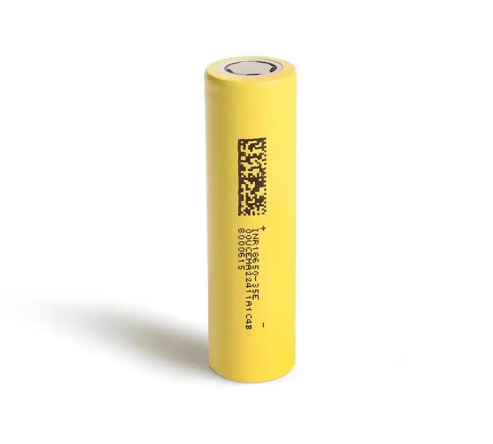 Grosir DMEGC 18650 35E 3500mAh 3.7v baterai Lithium Li ion isi ulang INR18650 untuk alat listrik