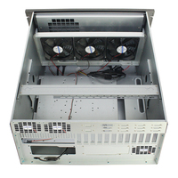 Nouvel arrivage boîtier de serveur lcd en aluminium 8u atx pour ordinateur avec écran tactile et châssis de serveur de clavier 8u