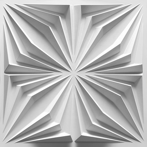 Panneaux muraux 3D en PVC modernes pour usage <span class=keywords><strong>intérieur</strong></span>/extérieur 50x50cm Blanc pour la décoration d'entrepôts et de maisons - Product Image 6