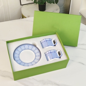 Ensemble de tasses à café arabes et soucoupes au design moderne et original, vaisselle en céramique écologique pour fêtes, en porcelaine à l'os, prix de gros - Product Image 4