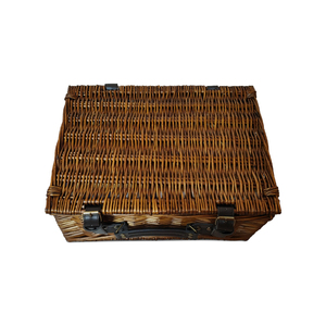 Jy Nhà Máy Tùy Chỉnh Sang Trọng Phục Sinh Gia Đình Xử Lý Lót Mẫu Sang Trọng Bằng Gỗ Ratt Đơn Giản Wicker Dã Ngoại Giỏ - Product Image 4