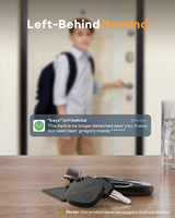 Find My Ble 5.0 anti-perte smart itag key finder télécommande petite BLE tracker tag noir smart finder