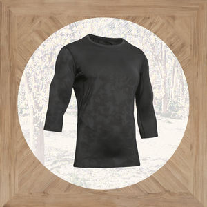 T-shirt de sport pour homme personnalisé à manches courtes Coupe-vent Extensible dans les quatre sens Séchage rapide Respirant Vêtements de sport pour la salle de sport et l'entraînement en plein air Vente en gros - Product Image 2