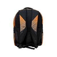 Sac à dos Cyberpunk pour étudiants, sac d'école tendance avec silhouette de ville, pochette pour ordinateur portable, sac à dos urbain de grande capacité