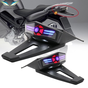 Hete Verkoop Motorfiets Achterlichten Rem Stop Omgekeerde Signaal Licht Waterdicht Multi-Functionele Drl <span class=keywords><strong>Led</strong></span> Achterlicht Voor Scooter - Product Image 1