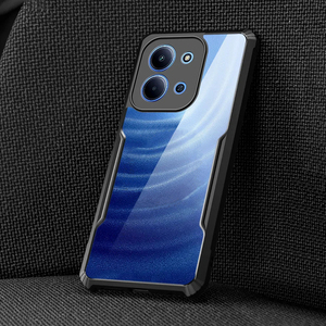 Custodia per telefono antiurto ultrasottile traspirante con cornice nera in acrilico per <span class=keywords><strong>Redmi</strong></span> 15 15C 14C 14R 13 13C 13X A5 A4 Turbo 3 4 Pro - Product Image 2