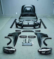 Kit carrosserie large d'origine d'occasion 41007290944 en fibres de carbone, style GTS, pour mise à niveau M3, comprenant pare-chocs avant et arrière, capot pour BMW F30 M3