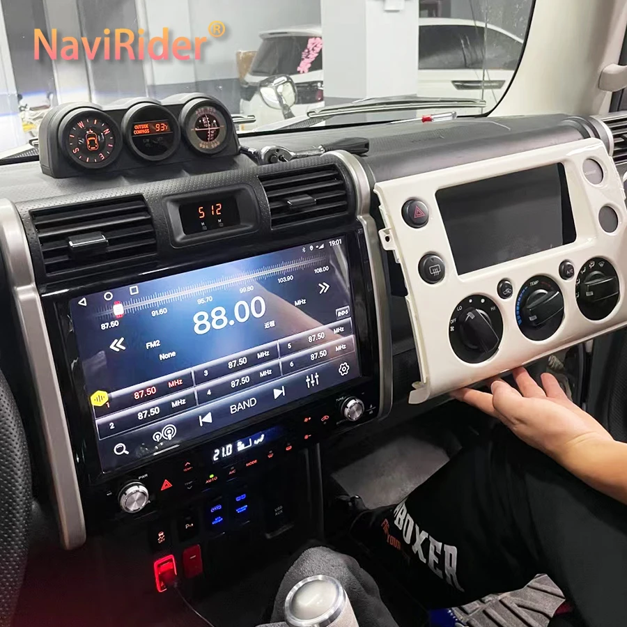 トヨタ FJクルーザー 2007-2012用 Navirider Carplay カーラジオ