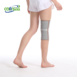 Bán Buôn Bốn Mùa Đàn Hồi Cao Than Tre Dệt Kim Cú Đúp Đầu Gối Thể Thao Tay Áo Bảo Vệ Linh Hoạt Cho Khuỷu Tay Miếng Đệm Đầu Gối - Product Image 3