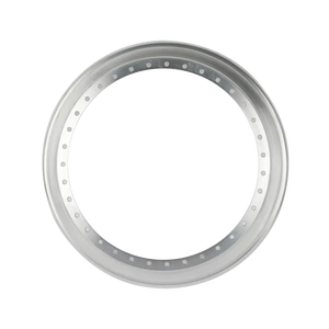 Lèvre de roue 3 pièces pour <span class=keywords><strong>OZ</strong></span> 15 à <span class=keywords><strong>16</strong></span> <span class=keywords><strong>pouces</strong></span> 30 boulons forgés <span class=keywords><strong>jante</strong></span> 3 pièces polie étape lèvre de roue extérieure alliage 6061-T6 - Product Image 3