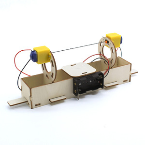 Modelo de experimento de ondas de madera de 280 mm x 100 mm x 70 mm, kit educativo STEM para niños, juguete de aprendizaje científico - Product Image 4