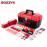 Kits de Consignation BOZZYS LOTO Sécurité Personnelle Cadenas à Hasp et Disjoncteur pour Condamnation Électrique Accessoire de Boîte à Outils