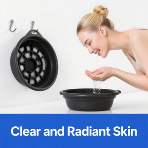 Có thể gập lại Băng tắm mặt Dip bát Silicone nước đá mặt lạnh Plunge mặt silicon <span class=keywords><strong>ICE</strong></span> mặt bát cho lạnh Plunge trị liệu - Product Image 4