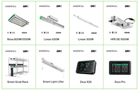 Lampes de culture LED Sinowell LINEAR 630W Toplight 3.2 Umol/J Daisy Chain Greenhouse 630 Watt