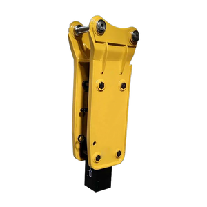68 Mini Trator Acessório Hidráulico Rock <span class=keywords><strong>Breaker</strong></span> Martelo 68mm Formão YANTAI 680 Tipo Heavy Duty com Bomba para Escavadoras de 5-7 Ton - Product Image 2