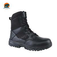 Chaussures de travail de sécurité d'isolation électrique supérieure en maille tricotée à bout en acier Rocky Buffalo