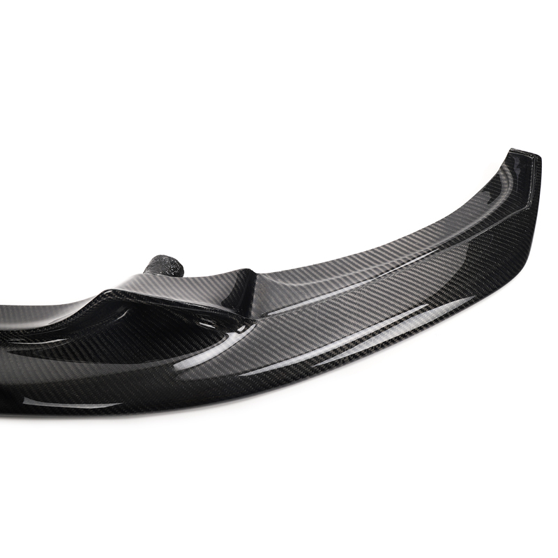 Lame De Pare-choc Avant Pour BMW Série 2 F22 (2014-2019) - Noir Brillant ABS - 2