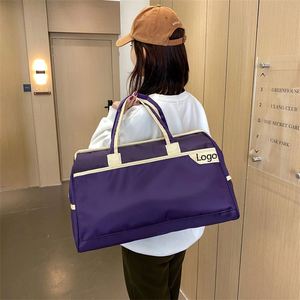 Sac de voyage imperméable personnalisé avec logo, grande capacité, pour femmes et hommes, sac de sport durable, sac fourre-tout d'extérieur - Product Image 6