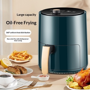 Friteuse à air chaud domestique 4L, friteuse électrique <span class=keywords><strong>sans</strong></span> <span class=keywords><strong>huile</strong></span> avec circulation d'air, <span class=keywords><strong>appareil</strong></span> à <span class=keywords><strong>frites</strong></span> <span class=keywords><strong>sans</strong></span> fumée - Product Image 2