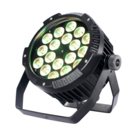 Haute qualité Dmx512 contrôlé étanche extérieur Rgbw 6In1 Led Par lumière personnalisée 18X18W scène Par lumières pour mariage Djs