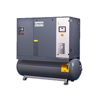 Compresseur d'air à vis à faible bruit Atlas copco GA37 37KW pour l'industrie mécanique