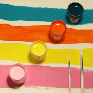 Juego de Pinturas Acrílicas de 12/24/36 Colores en Tarros para Niños y Adultos, Arte, Manualidades, Dibujo, en Paquete de Viaje - Product Image 6