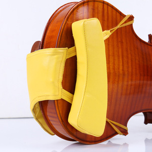 Reposacabezas de cuero para violín Maner, duradero, para instrumentos de cuerda - Product Image 2