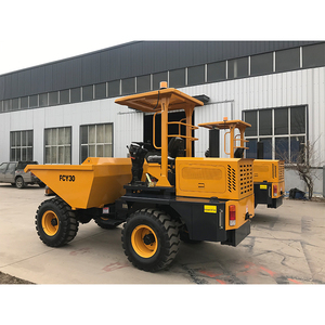 Mini-dumper FCY30, capacité 0,3 m³, camion benne diesel pour la construction avec benne hydraulique, certifié CE - Product Image 1