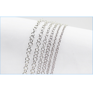 Diamètre 3mm/4/5/6 haute qualité en acier inoxydable 316L anneau brillant cercle fermé chaînes de Style <span class=keywords><strong>Chino</strong></span>, plusieurs tailles en OPTION - Product Image 2