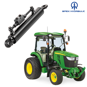 יצרן צילינדרים הידראוליים טלסקופיים כפולים פעולה למחפר מיני טרקטור בהתאמה אישית <span class=keywords><strong>5</strong></span> טון לחלקי מיני טרקטור - Product Image 1