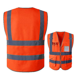 C Chaleco De Seguridad Reflectante De Ropa De Trabajo Personalizado Jessubond ، Ropa De Seguridad Reflectante - Product Image 4