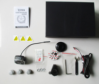 Sistem pemantau tekanan ban nirkabel, TPMS Digital tahan air, sistem pemantau tekanan ban nirkabel dengan Sensor Internal untuk sepeda motor ATV 3 roda